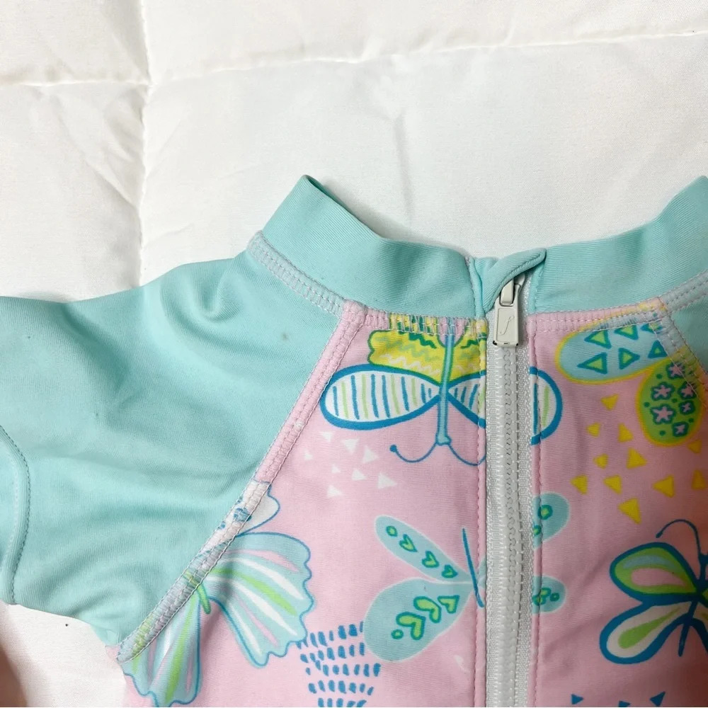 Bundle of 2 Baby Girl 9-12 Month One Piece Swimsuits - Picture 5 of 6
